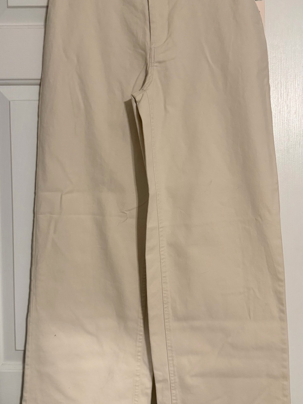 Nanette Lepore Beige Wide-Leg Trousers